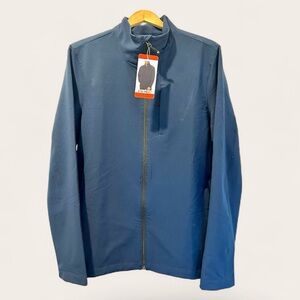 32 Degrees Heat Men’s Full Zip Jacket Navy Blue Size M lightweight. NWT
